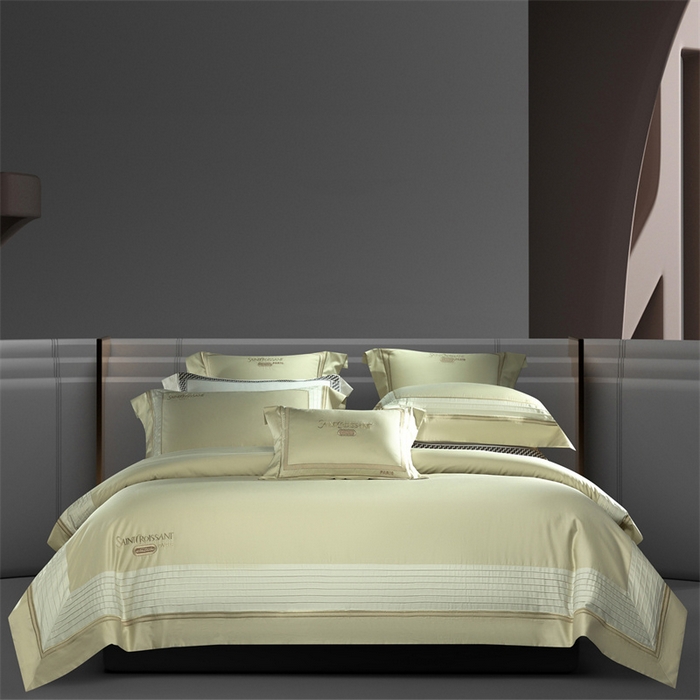 91家纺网 家纺一手货源 找家纺 （总）高大尚婚庆馆 2025秋冬新款长绒棉高奢系列四件套-圣卡罗