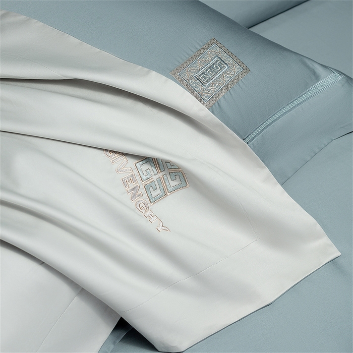 91家纺网 家纺一手货源 找家纺 （总）高大尚婚庆馆 2025秋冬新款长绒棉AB版高奢系列四件套-简爱