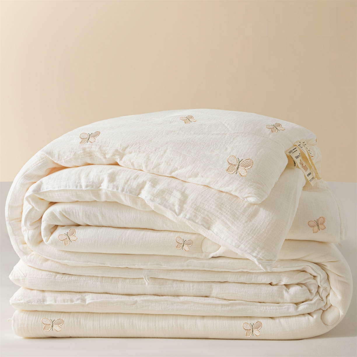 91家纺网 家纺一手货源 找家纺 （总）创优家纺 2025新款专版绣花全棉满绣刺绣21%大豆被纯棉被芯被子春秋被加厚冬被夏被直播