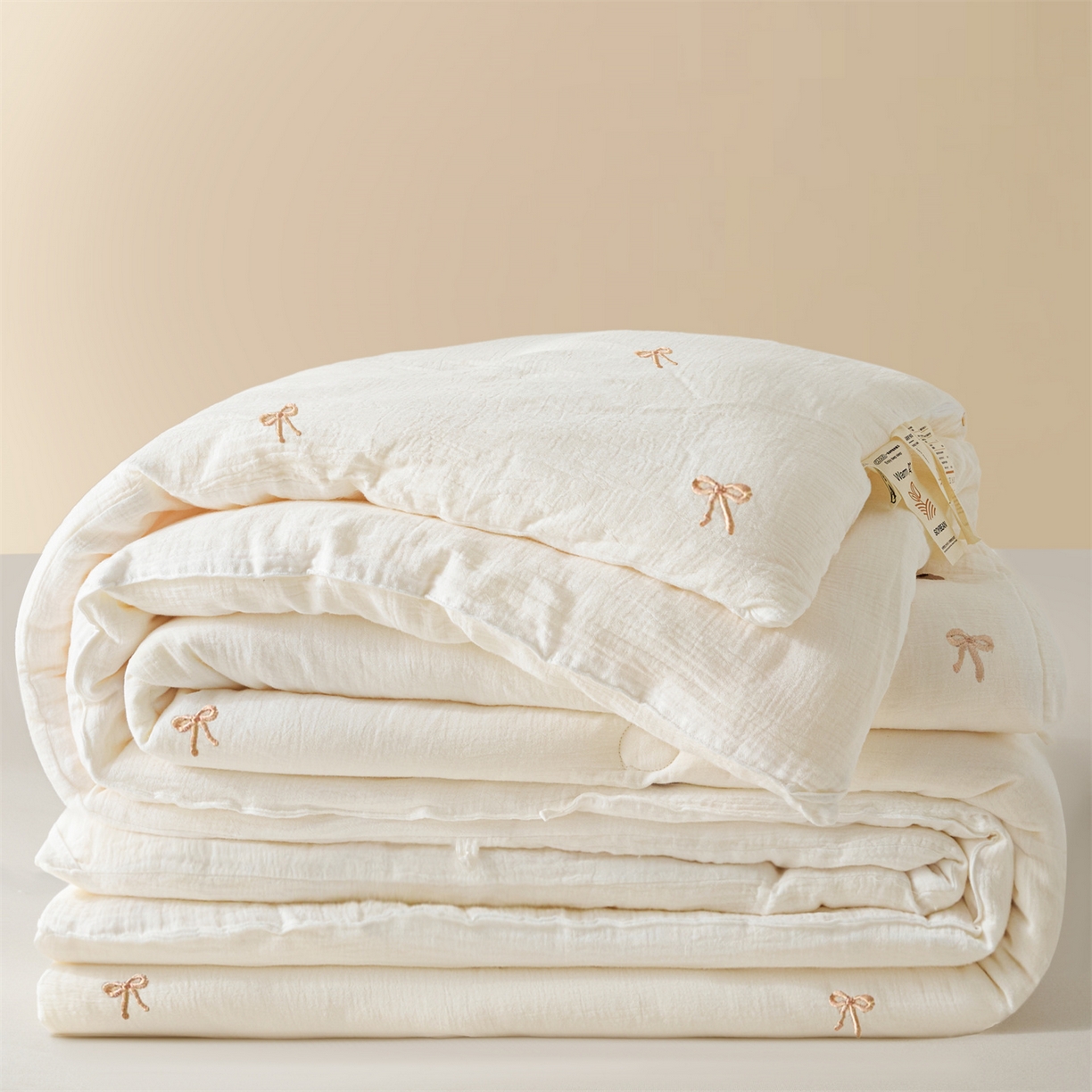 91家纺网 家纺一手货源 找家纺 （总）创优家纺 2025新款专版绣花全棉满绣刺绣21%大豆被纯棉被芯被子春秋被加厚冬被夏被直播