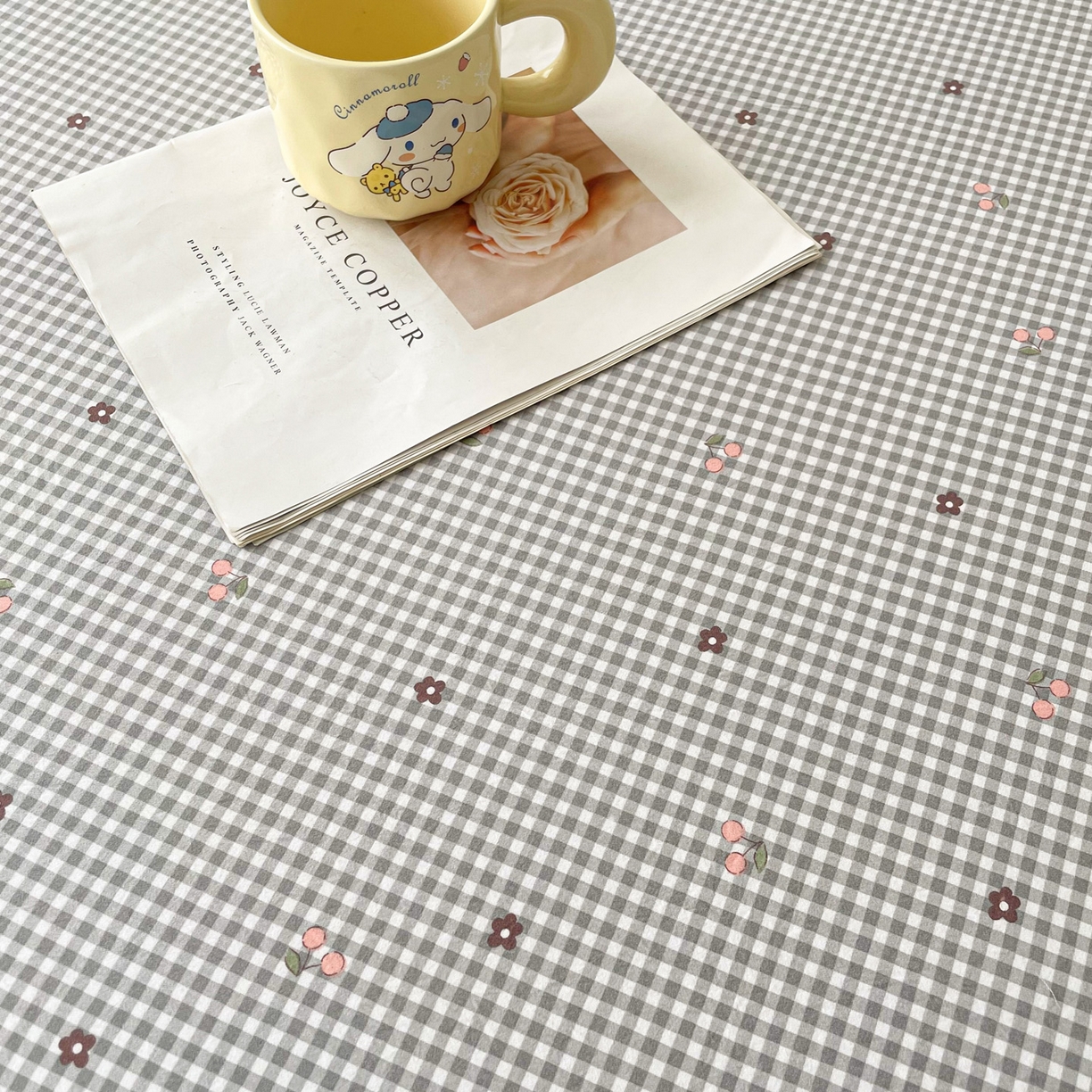 91家纺网 家纺一手货源 找家纺 棉乐町家居 2025新款木棉双层纱印花床笠 诺卡