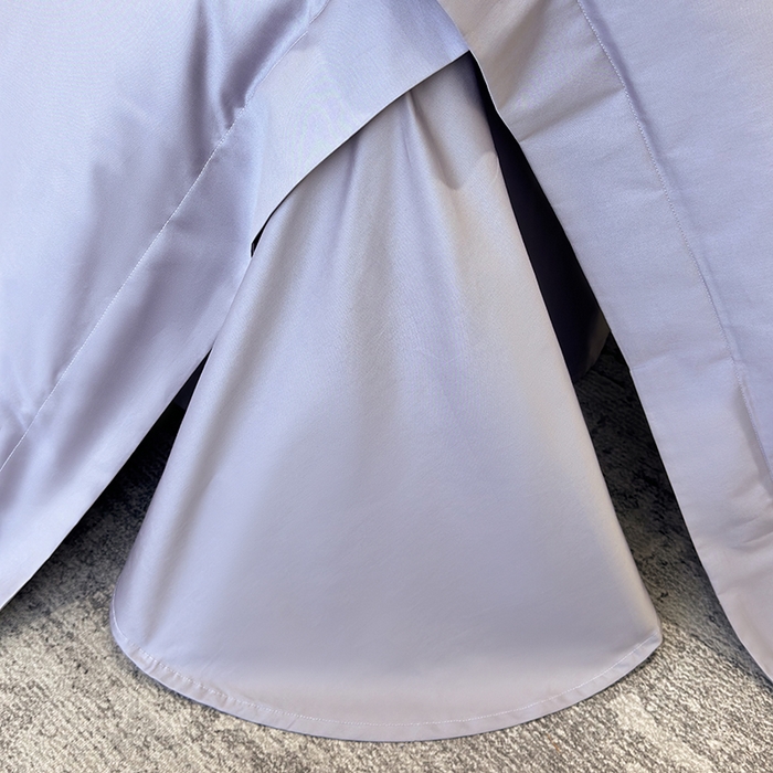 91家纺网 家纺一手货源 找家纺 星蕴家纺 2025新款A类贡缎纯色长绒棉纯棉全棉四件套-多伦多 多伦多-梦幻紫