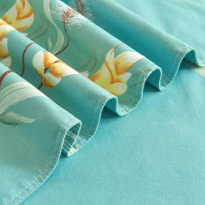 91家纺网 家纺一手货源 找家纺 爱诗诺2025加厚生态棉磨毛四件套高克重植物羊绒四件套大量现货 风吹麦浪