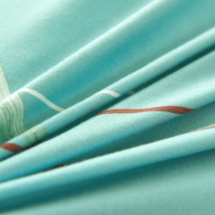 91家纺网 家纺一手货源 找家纺 爱诗诺2025加厚生态棉磨毛四件套高克重植物羊绒四件套大量现货 风吹麦浪