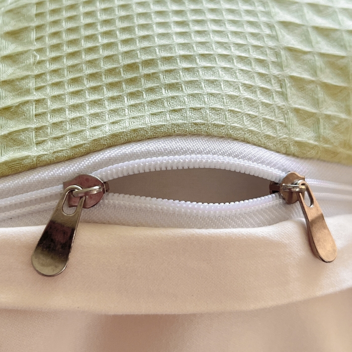 91家纺网 家纺一手货源 找家纺 言一 2025秋冬新品A类60S新疆长绒棉纯棉陶瓷轻磨毛四件套提花全棉床单被套不掉毛2 浅绿+嫩芽杏