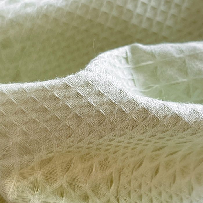 91家纺网 家纺一手货源 找家纺 言一 2025秋冬新品A类60S新疆长绒棉纯棉陶瓷轻磨毛四件套提花全棉床单被套不掉毛2 浅绿+嫩芽杏