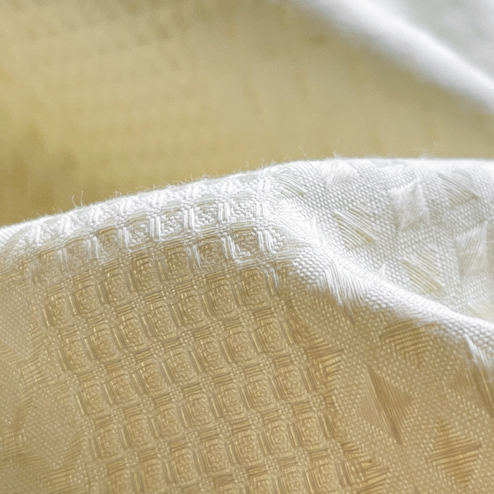 91家纺网 家纺一手货源 找家纺 言一 2025秋冬新品A类60S新疆长绒棉纯棉陶瓷轻磨毛四件套提花全棉床单被套不掉毛2 奶油黄+雅灰