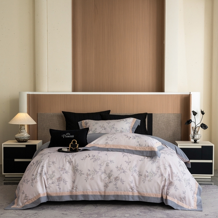 91家纺网 家纺一手货源 找家纺 （总）瑞雪家居 2025新款50s磨毛数码印花全棉纯棉四件套