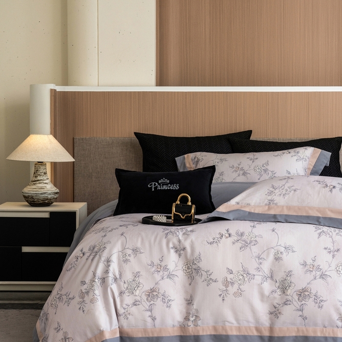 91家纺网 家纺一手货源 找家纺 （总）瑞雪家居 2025新款50s磨毛数码印花全棉纯棉四件套