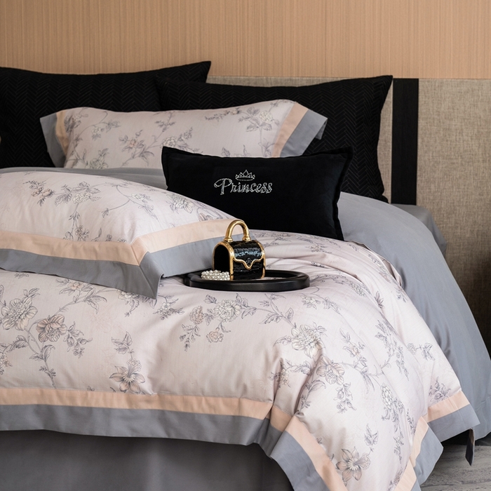 91家纺网 家纺一手货源 找家纺 （总）瑞雪家居 2025新款50s磨毛数码印花全棉纯棉四件套