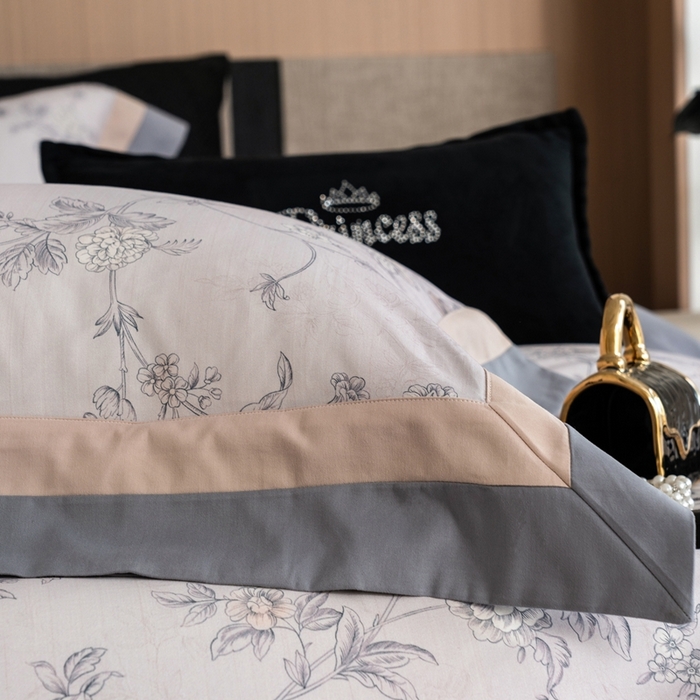 91家纺网 家纺一手货源 找家纺 （总）瑞雪家居 2025新款50s磨毛数码印花全棉纯棉四件套