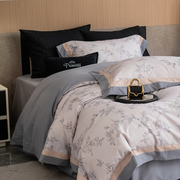 91家纺网 家纺一手货源 找家纺 （总）瑞雪家居 2025新款50s磨毛数码印花全棉纯棉四件套