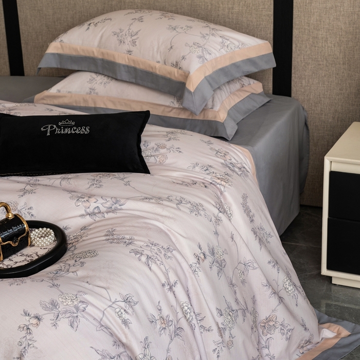 91家纺网 家纺一手货源 找家纺 （总）瑞雪家居 2025新款50s磨毛数码印花全棉纯棉四件套