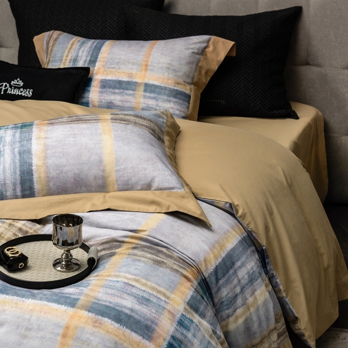 91家纺网 家纺一手货源 找家纺 （总）瑞雪家居 2025新款50s磨毛数码印花全棉纯棉四件套