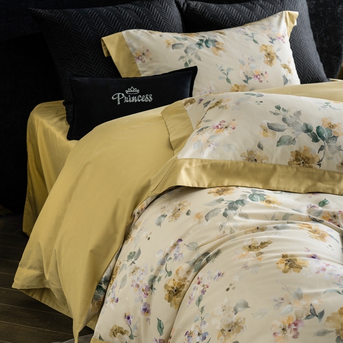 91家纺网 家纺一手货源 找家纺 （总）瑞雪家居 2025新款50s磨毛数码印花全棉纯棉四件套