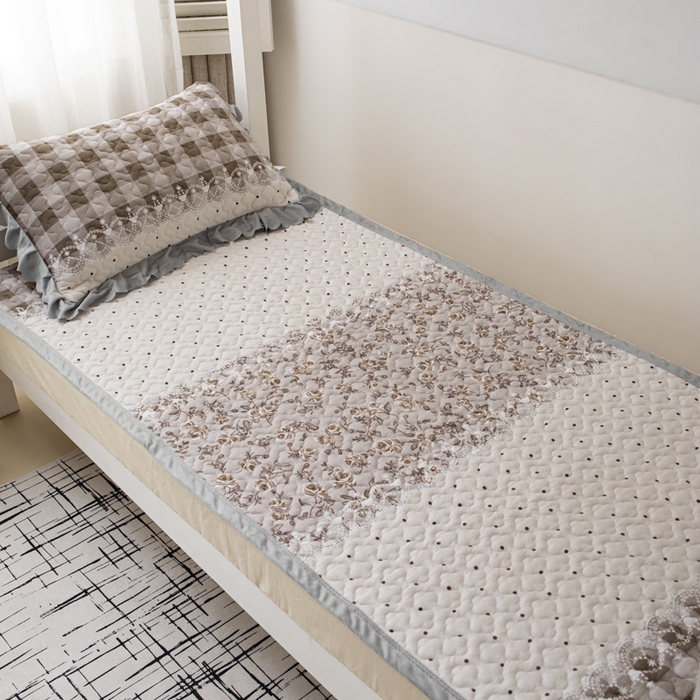 91家纺网 家纺一手货源 找家纺 （总）2025新款直播热款A类针织棉双层纱床盖款夏被四件套