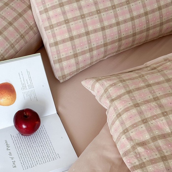 91家纺网 家纺一手货源 找家纺 （总）玛奇朵 2025新品文艺复古全棉色织水洗棉提花四件套-忆时光