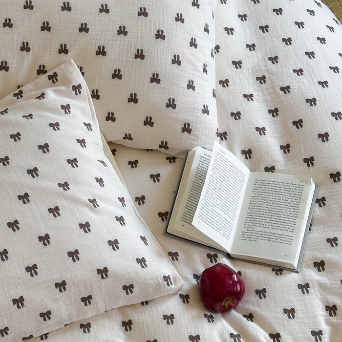 91家纺网 家纺一手货源 找家纺 （总）玛奇朵 2025新款A类全棉双层纱提花四件套