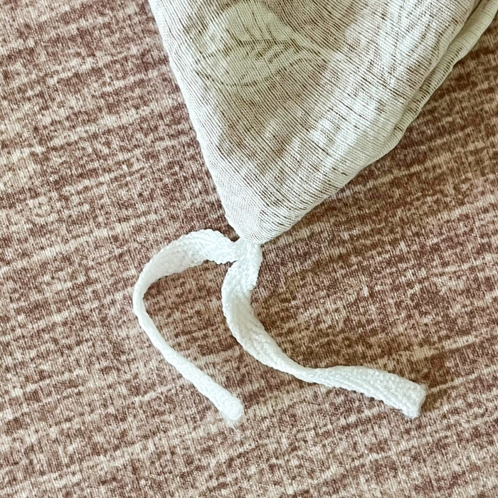 91家纺网 家纺一手货源 找家纺 斯卡诺家纺 2026新款原麻亚麻皱皱纱四件套水洗棉印花四件套 繁花似锦粉