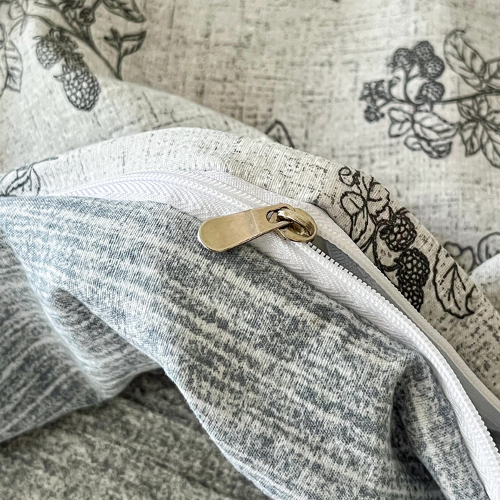 91家纺网 家纺一手货源 找家纺 斯卡诺家纺 2026新款原麻亚麻皱皱纱四件套水洗棉印花四件套 曼妙花园