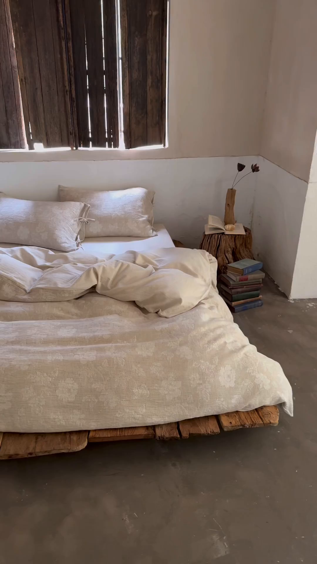 91家纺网 家纺一手货源 找家纺 （总）玛奇朵 2025新款色织棉麻双层皱纱四件套