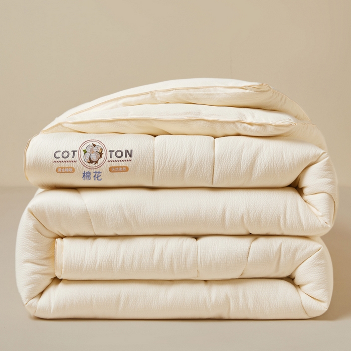 91家纺网 家纺一手货源 找家纺 （总）悦然毛巾被 2025新款小提花棉花冬被被子被芯