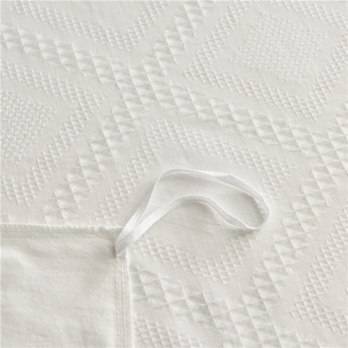 91家纺网 家纺一手货源 找家纺 （总）贝尔 PELLHOME 简约华夫格北欧纯棉水洗棉床上用品四件（春节不打烊)（可抖音代发）