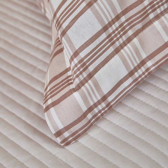 91家纺网 家纺一手货源 找家纺 三盛源 2025新款全棉纯棉双人长枕套1.5米成人纯棉长枕头套1.2卡通1.8m长款加长 可爱狗-咖