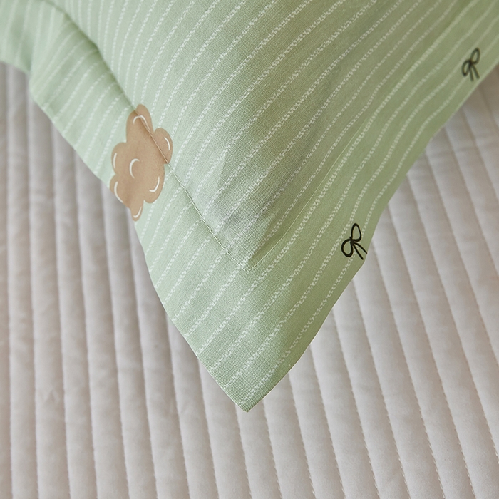 91家纺网 家纺一手货源 找家纺 三盛源 2025新款全棉纯棉双人长枕套1.5米成人纯棉长枕头套1.2卡通1.8m长款加长 萌宠乐园