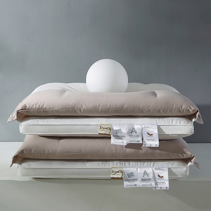 91家纺网 家纺一手货源 找家纺 （总）金牛枕芯 2025新款拆卸式多用双向全棉反牵引护颈枕头枕芯