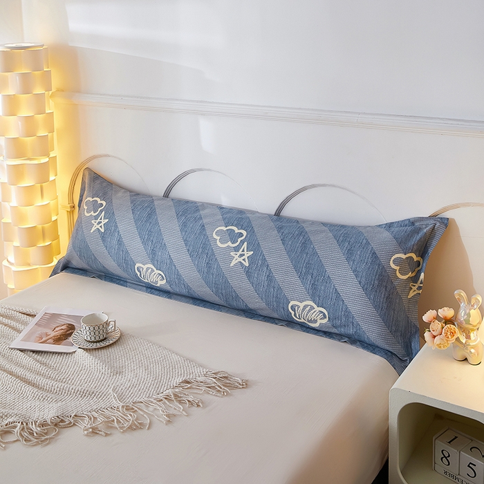 91家纺网 家纺一手货源 找家纺 三盛源 2025新款全棉纯棉双人长枕套1.5米成人纯棉长枕头套1.2卡通1.8m长款加长 时空之门