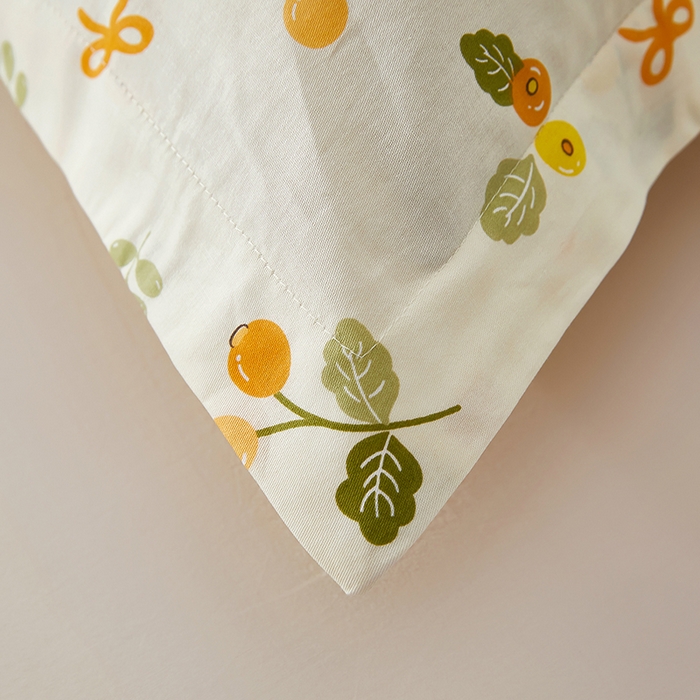 91家纺网 家纺一手货源 找家纺 三盛源 2025新款全棉纯棉双人长枕套1.5米成人纯棉长枕头套1.2卡通1.8m长款加长 田园生活