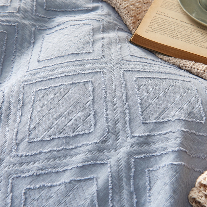 91家纺网 家纺一手货源 找家纺 贝尔 PELLHOME 日式北欧民宿大剪花水洗棉全棉四件套场景一（春节不打烊)（可抖音代发） 莫兰