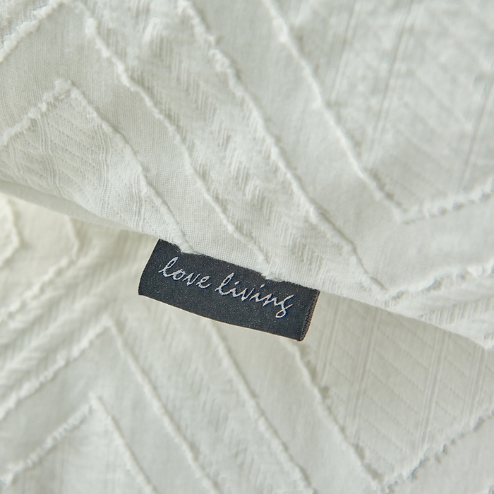 91家纺网 家纺一手货源 找家纺 贝尔 PELLHOME 日式北欧民宿大剪花水洗棉全棉四件套场景一（春节不打烊)（可抖音代发） 牛奶白