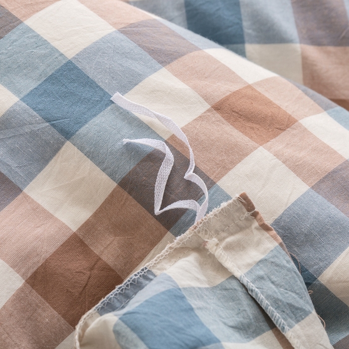 91家纺网 家纺一手货源 找家纺 （总）贝尔 PELLHOME 简约全棉纯棉色织水洗棉1.51.8三四件套（春节不打烊)（可抖音代发）