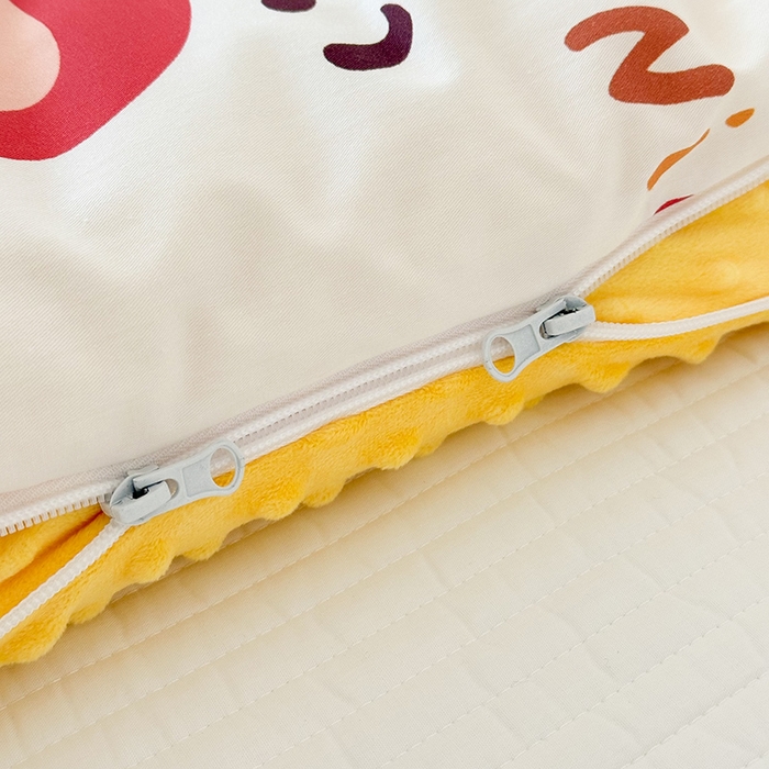 91家纺网 家纺一手货源 找家纺 （总）嗨生活 2025秋冬加厚儿童睡袋全棉+豆豆绒一体防踢被儿童睡袋