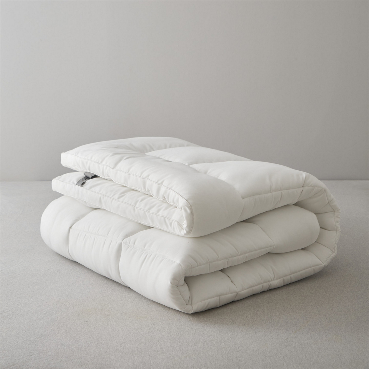 91家纺网 家纺一手货源 找家纺 三味舒屋 2025新款奶芙系列三防立体床褥（送枕套） 奶芙白