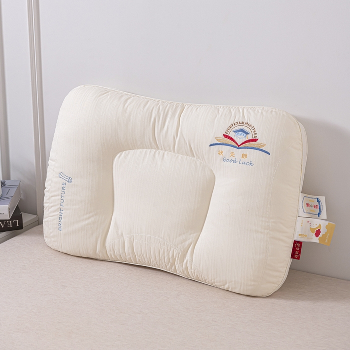 91家纺网 家纺一手货源 找家纺 （总）仁宇枕业 2025新款新品 金榜题名学生状元枕头枕芯