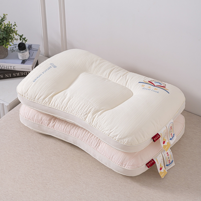 91家纺网 家纺一手货源 找家纺 （总）仁宇枕业 2025新款新品 金榜题名学生状元枕头枕芯