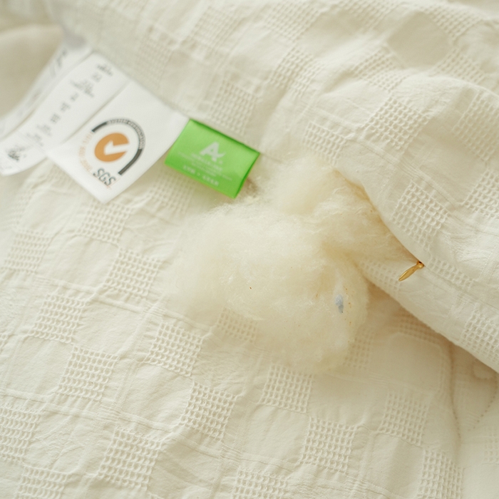 91家纺网 家纺一手货源 找家纺 （总）贝尔 PELLHOME 全棉原棉A类华夫格提花大豆被子母被(春节不打烊）