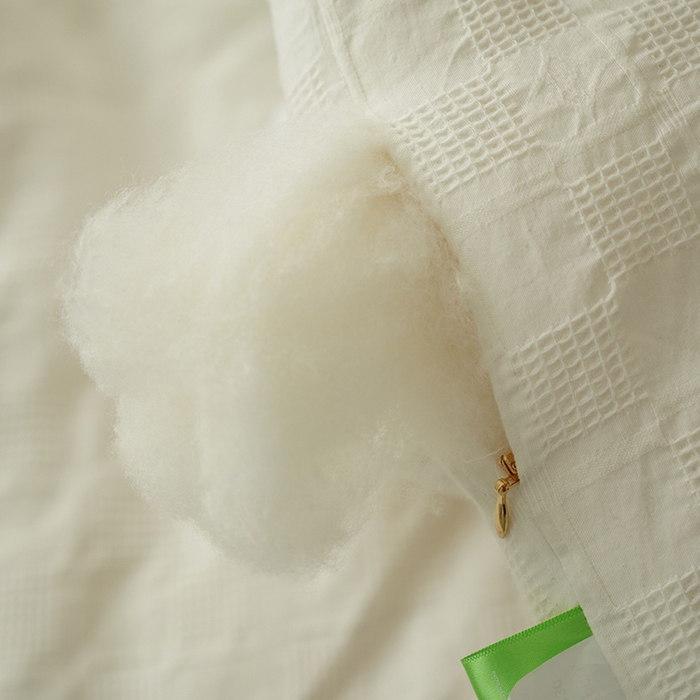 91家纺网 家纺一手货源 找家纺 （总）贝尔 PELLHOME 全棉原棉A类华夫格提花大豆被大豆子母被春节不打烊（可抖音代发）