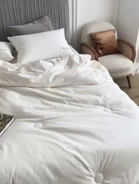 91家纺网 家纺一手货源 找家纺 （总）贝尔 PELLHOMEA类全棉60s提花大豆被春秋被子保暖加厚冬被芯四季通用场景二（可抖音代发