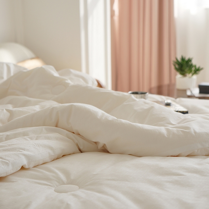 91家纺网 家纺一手货源 找家纺 （总）贝尔 PELLHOMEA类全棉60s提花大豆被春秋被子保暖加厚冬被芯四季通用场景二（可抖音代发