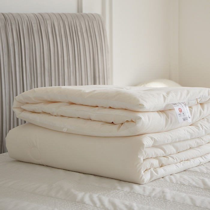 91家纺网 家纺一手货源 找家纺 （总）贝尔 PELLHOMEA类全棉60s提花大豆被春秋被子保暖加厚冬被芯四季通用场景二（可抖音代发