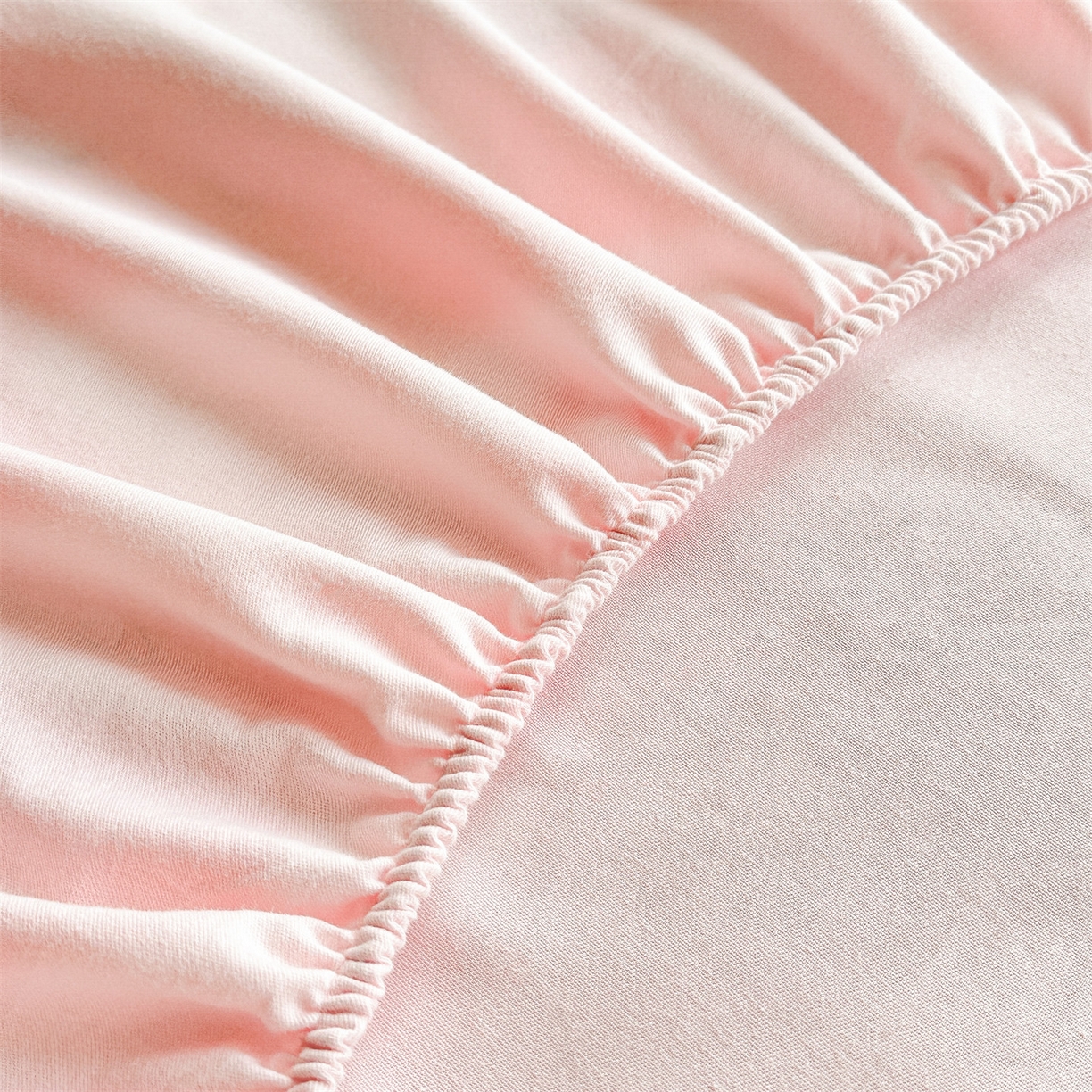 91家纺网 家纺一手货源 找家纺 笙意家纺 2025新款全棉纯棉磨毛刺绣单品床笠 床笠单件 萌宠-绯粉