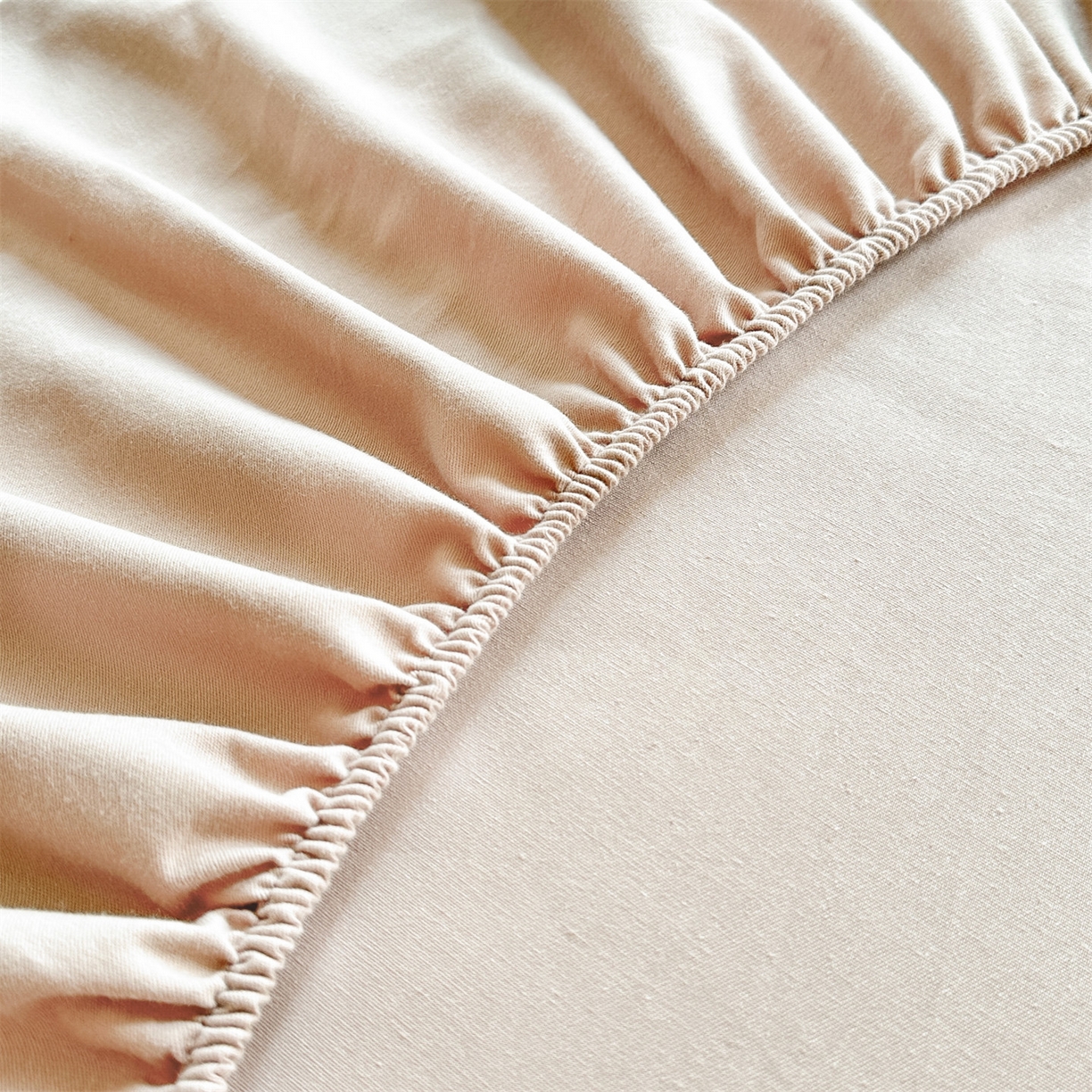 91家纺网 家纺一手货源 找家纺 笙意家纺 2025新款全棉纯棉磨毛刺绣单品床笠 床笠单件 萌宠-热带棕