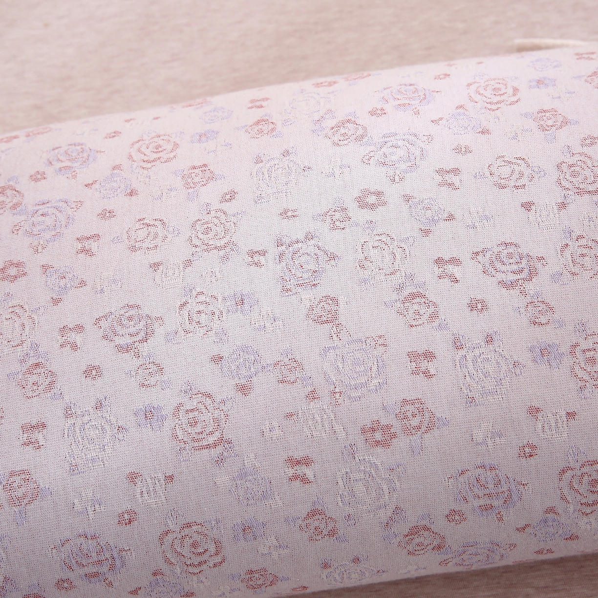 91家纺网 家纺一手货源 找家纺 梦叶草 2025新款国风棉麻荞麦枕芯可调节高度荞麦枕护颈椎反弓苦荞麦枕头 国风棉麻荞麦枕-浅脂玫