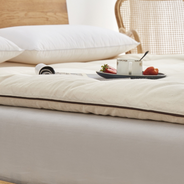 91家纺网 家纺一手货源 找家纺 （总）贝尔 PELLHOMEA类新疆棉花床垫双人床薄垫子天然棉絮床褥垫被可定制纯棉加厚垫可抖音代发