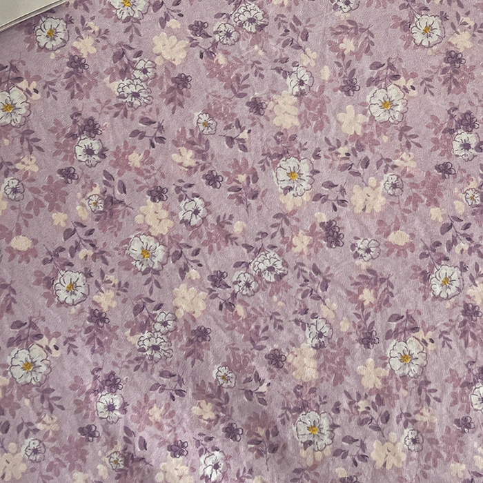 91家纺网 家纺一手货源 找家纺 梦莱斯 2025新款高克重云感棉四件套-花边款 秋日记忆粉