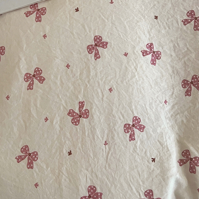 91家纺网 家纺一手货源 找家纺 梦莱斯 2025新款高克重云感棉四件套-花边款 若梦红